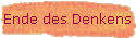 Ende des Denkens